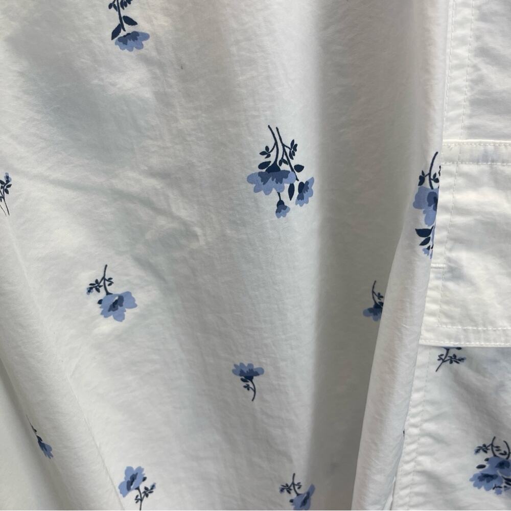Victoria’s Secret Pink Optic White Floral Cargo Pants - Picture 11 of 13